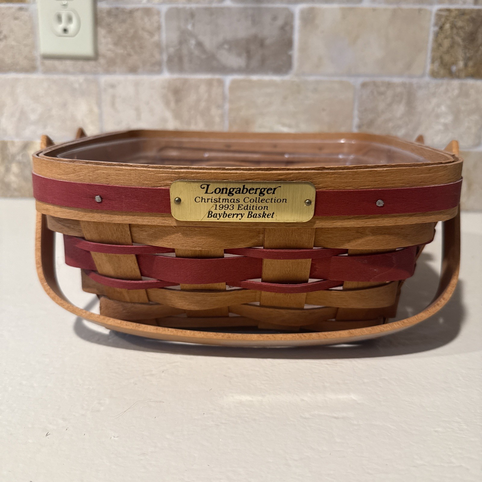 Longaberger Bayberry Basket Christmas Collection 1993 Edition