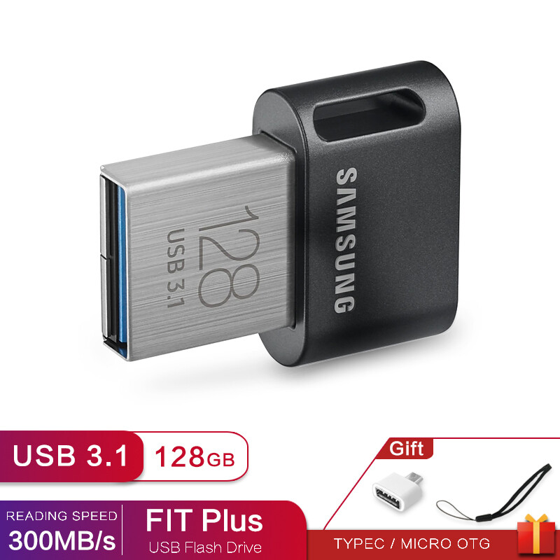 Samsung Fitplus UDisk 128GB USB 3.1 Flash Drive Memory Device Pen Thumb Stick