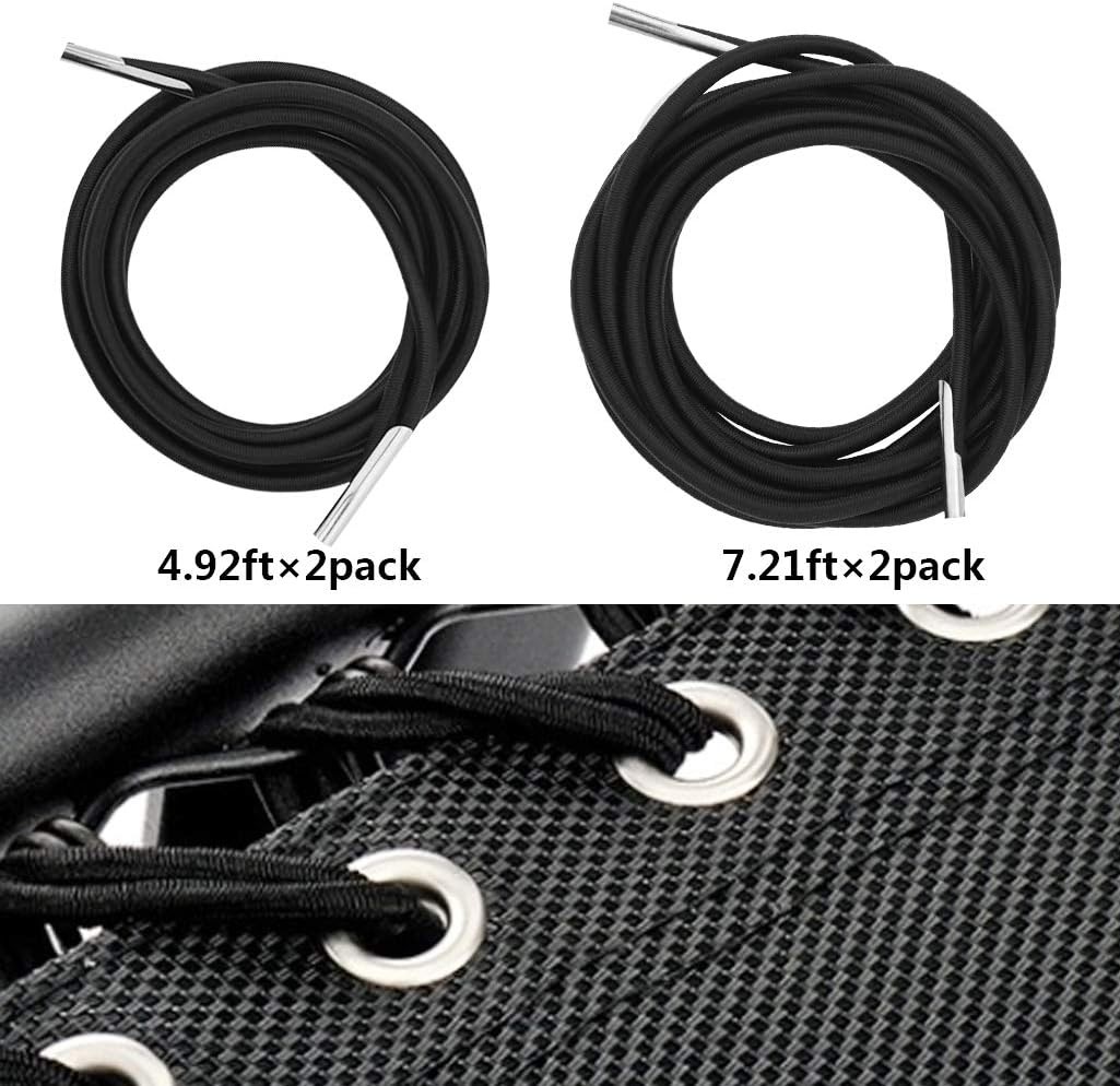 4 Pcs Universal Zero Gravity Chair Repair Cords Replacement Laces Elastic Lounge