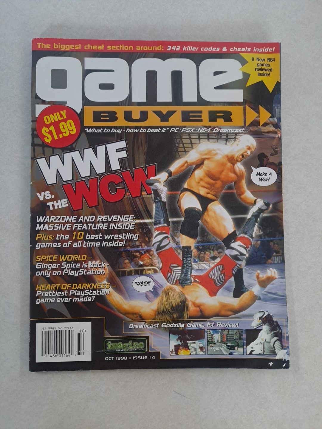 Game Buyer Magizine October 1998 Issue #4
