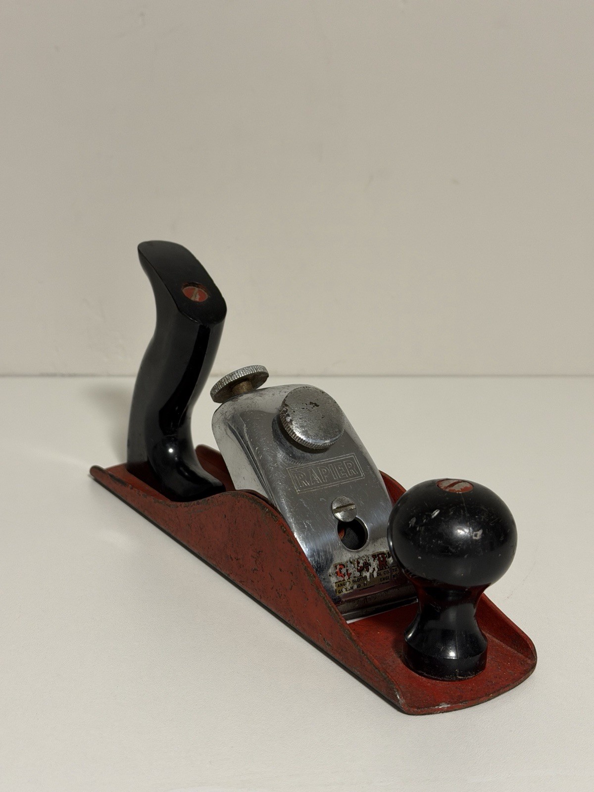 Vintage Rapier Pressed Steel Smoothing Plane 9.75” - Made in England