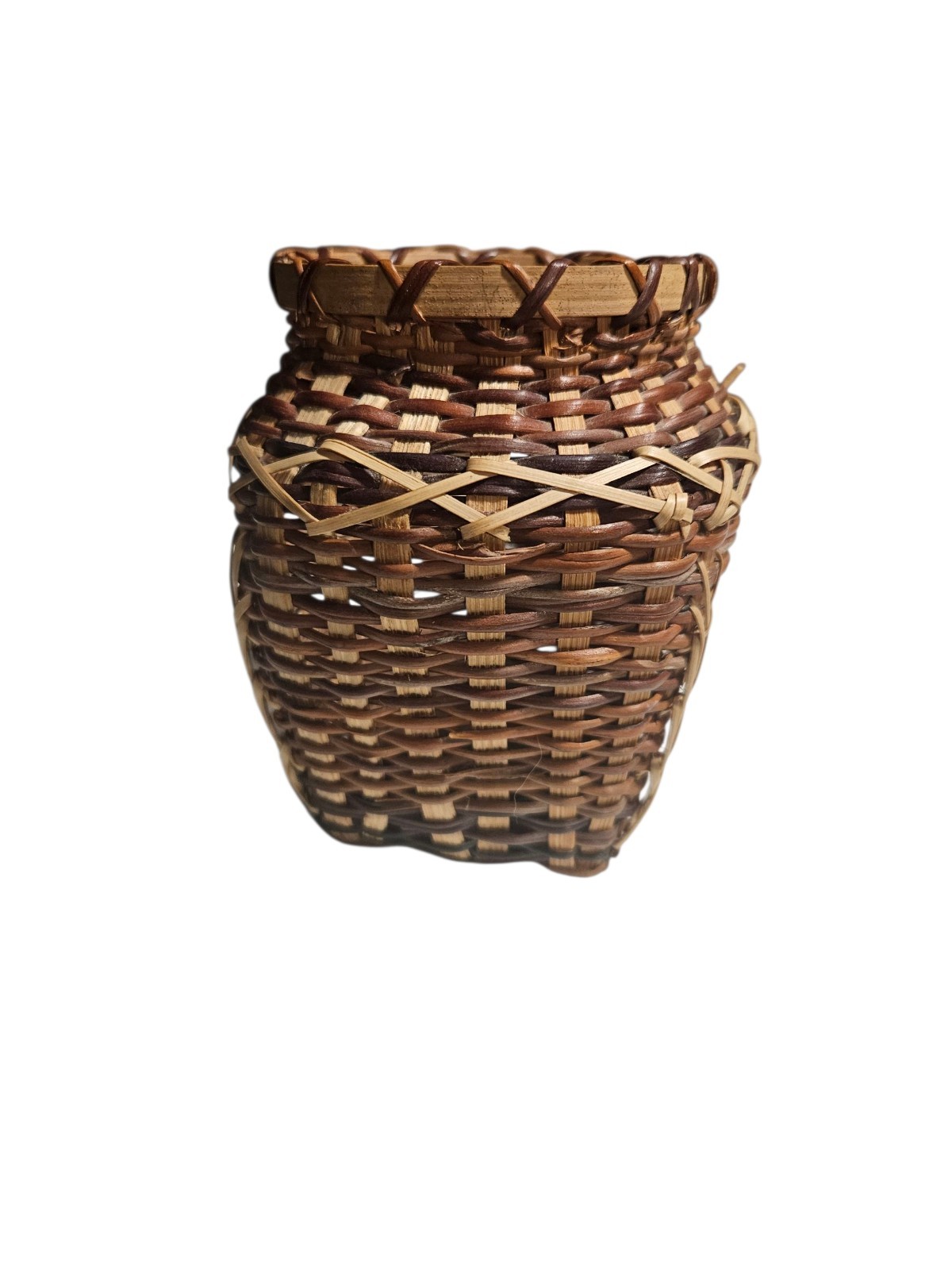 Basket Straw Wicker 4in