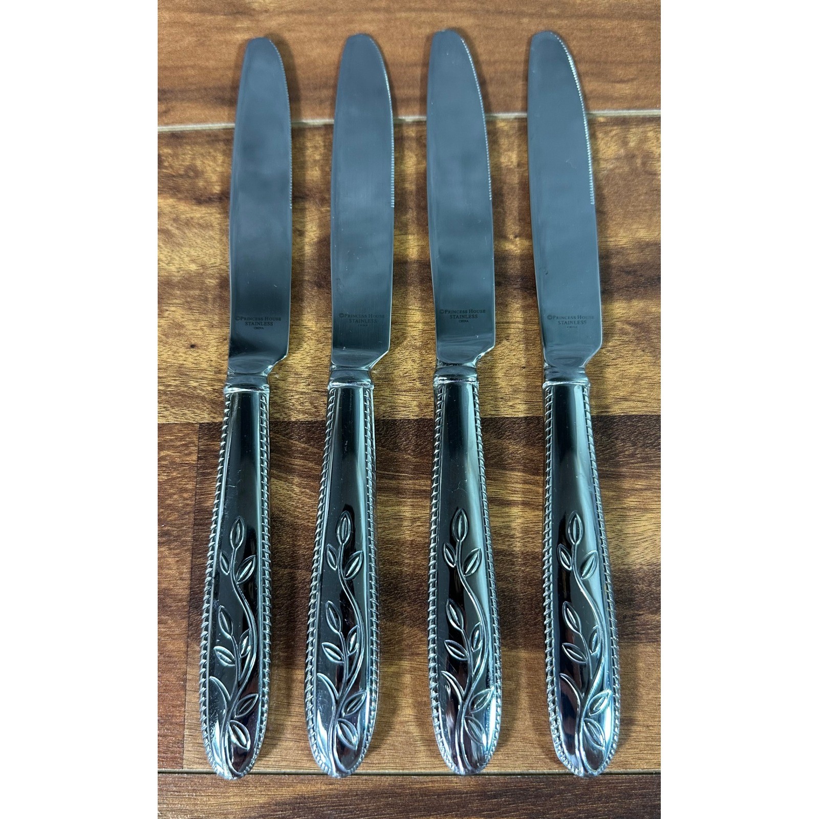 Princess House ~ Amalia ~ Knife Lot of 4