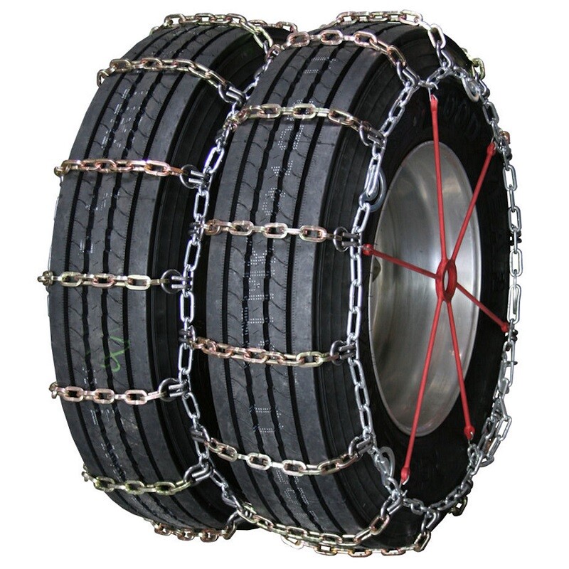 Square Alloy Highway Dual 245/75-17.5 Truck Tire Chains