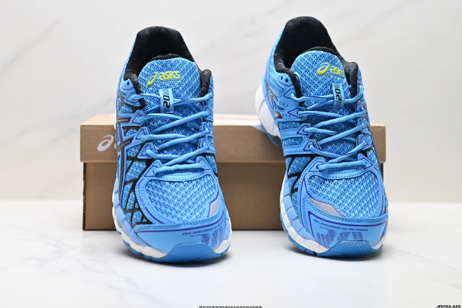 1203A388-400 Asics Gel-Kayano 20 Blue Neptune Black