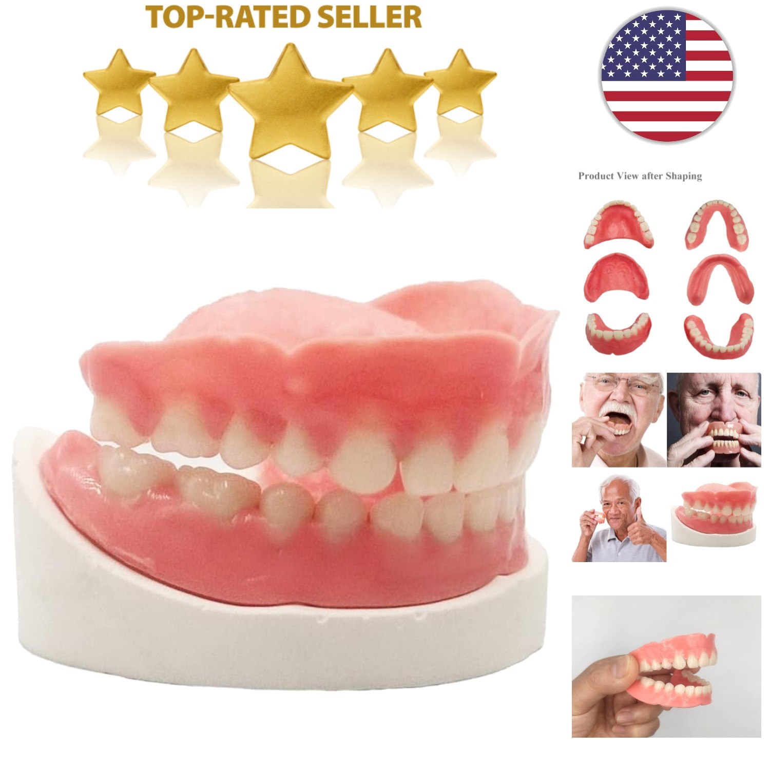 Realistic DIY Denture Kit for Self-Improvement