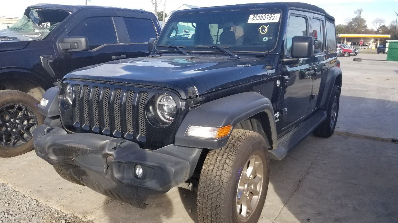 20 JEEP WRANGLER JL JLU MAIN RADIATOR 2.0L LEFT HAND DRIVE