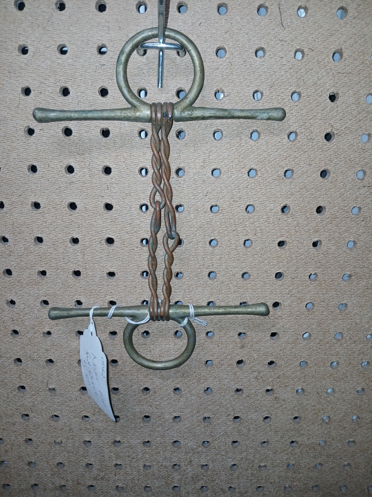 5" Collectible Never rust Made In England full cheek double twisted wire  bit