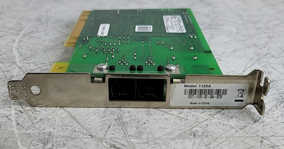 HP 1125A BDNM504A0162 Fax Modem Controller Base V.90 PCI 56K