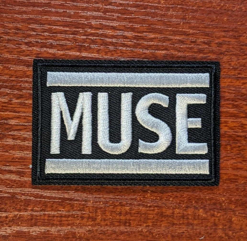 Muse Band Patch Alternative Art English Rock 90s Music Embroidered Iron On 3x2