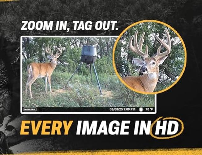 Edge 3 Cellular Trail Camera - 40MP, 0.5s Trigger | Scout from Anywhere, HD