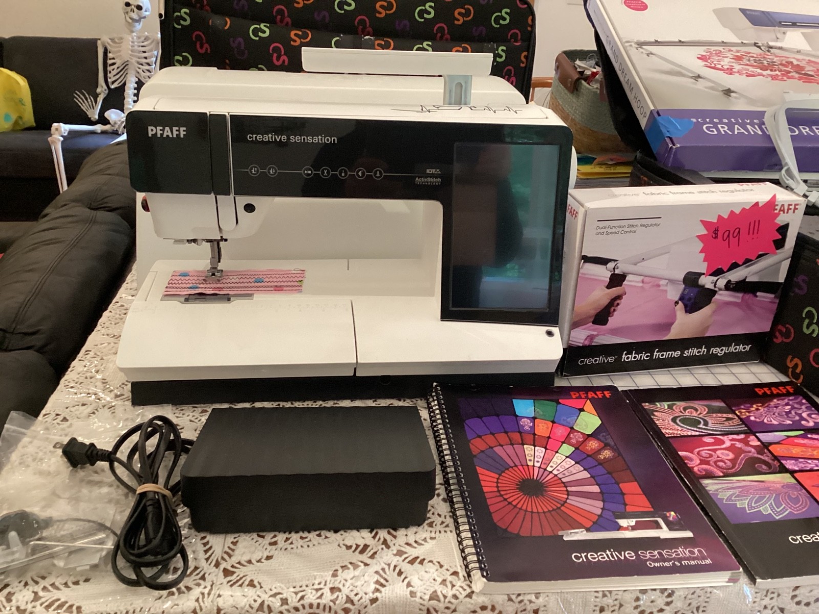 Pfaff Creative Sensation sewing and embroidery machine