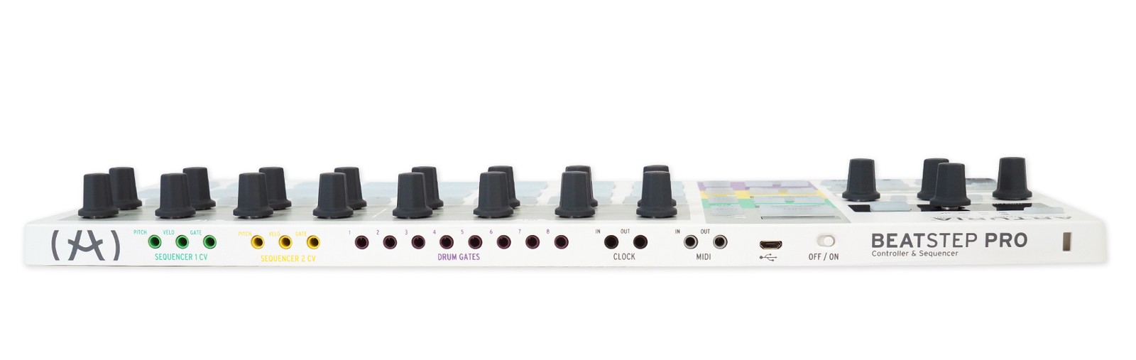 Arturia BeatStep Pro Sequencer Midi USB DJ Recording Pad Controller+Headphones