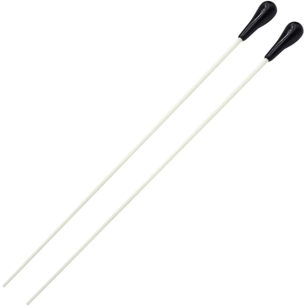 2 Pcs 15" Conducting Baton Music Conductor Baton Orchestra Baton with Pear