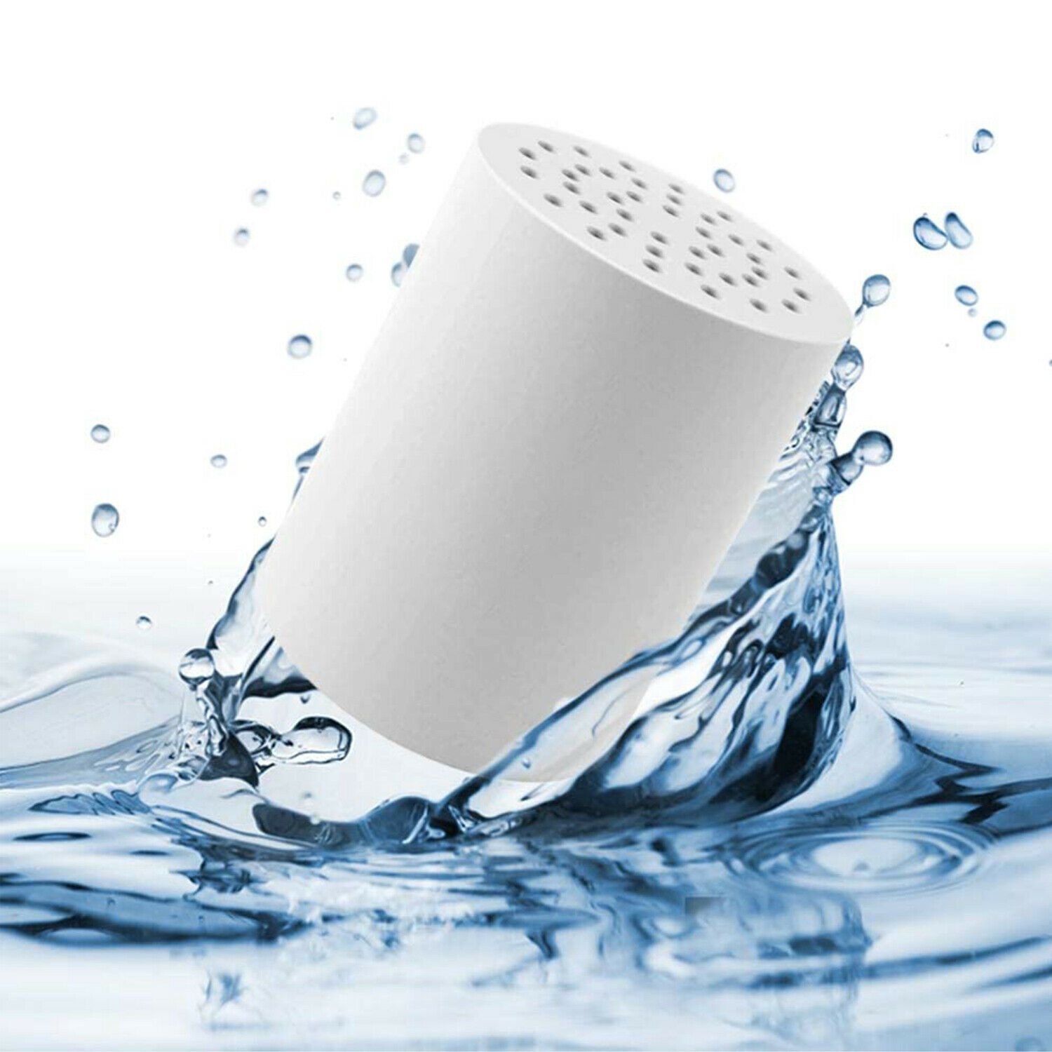 2-in-1 Shower Head Showerhead 15 Stage Filter Chlorine Hard Water Softener