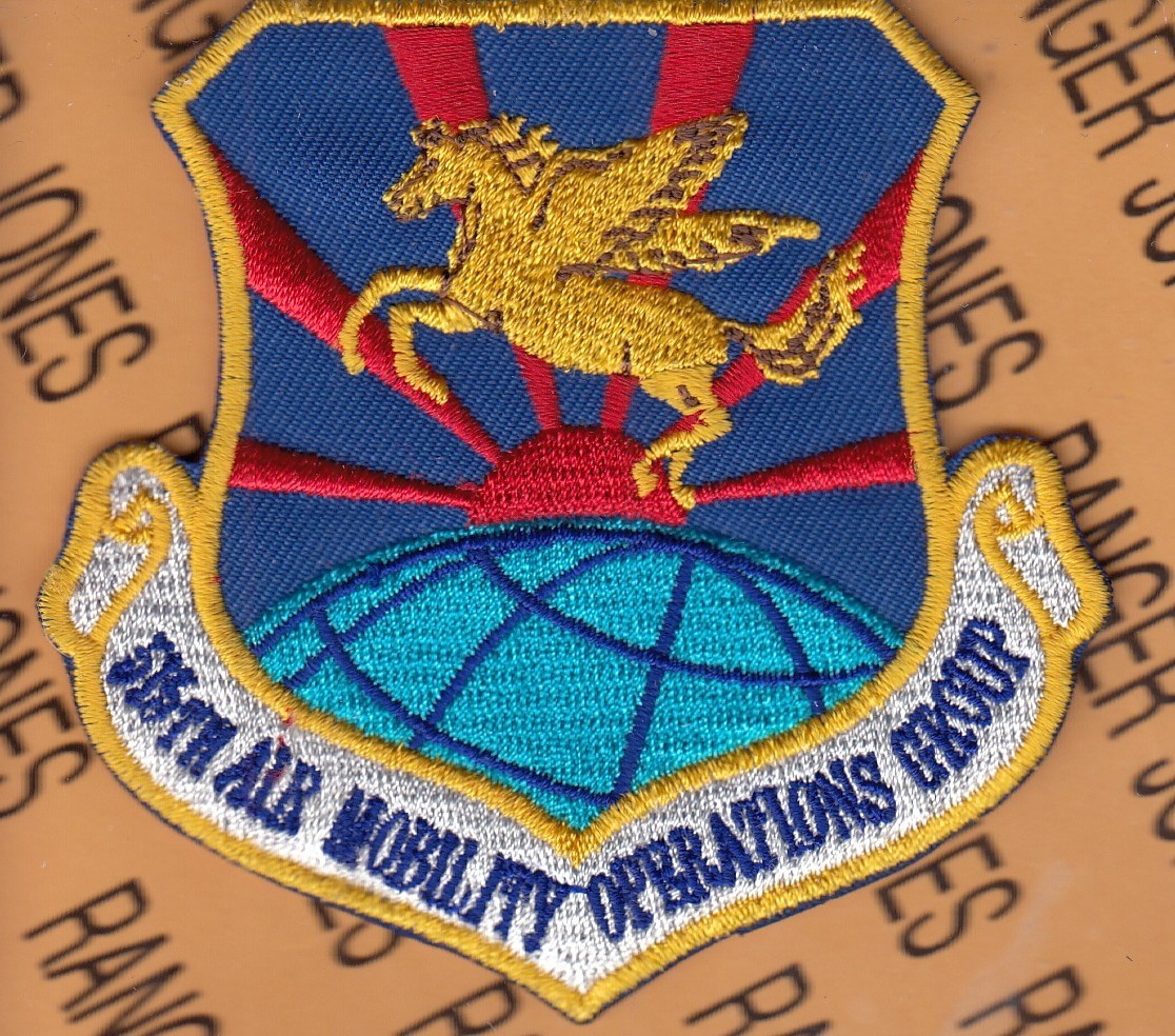 USAF Air Force 515th Air Mobility Operations Group AMOG ~3.5" patch c/e