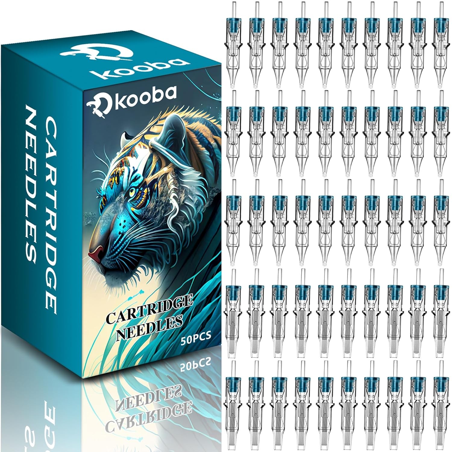 50PCS DISPOSABLE TATTOO CARTRIDGE #10-50Pcs-3/5/7/9/RL+5/9RS+9/15RM+9/15M1