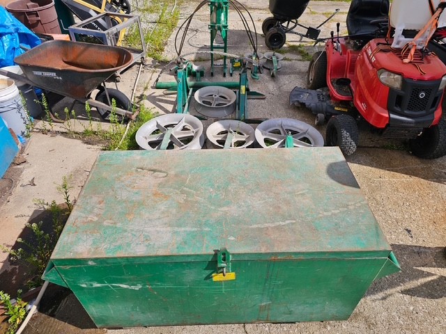 Greenlee 6001 6500lb Puller NICE FULL KIT WITH EXTRAS