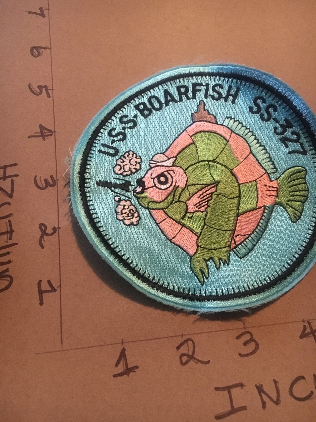 US NAVY USS Boarfish SS-327 Submarine Patch 5/6/25