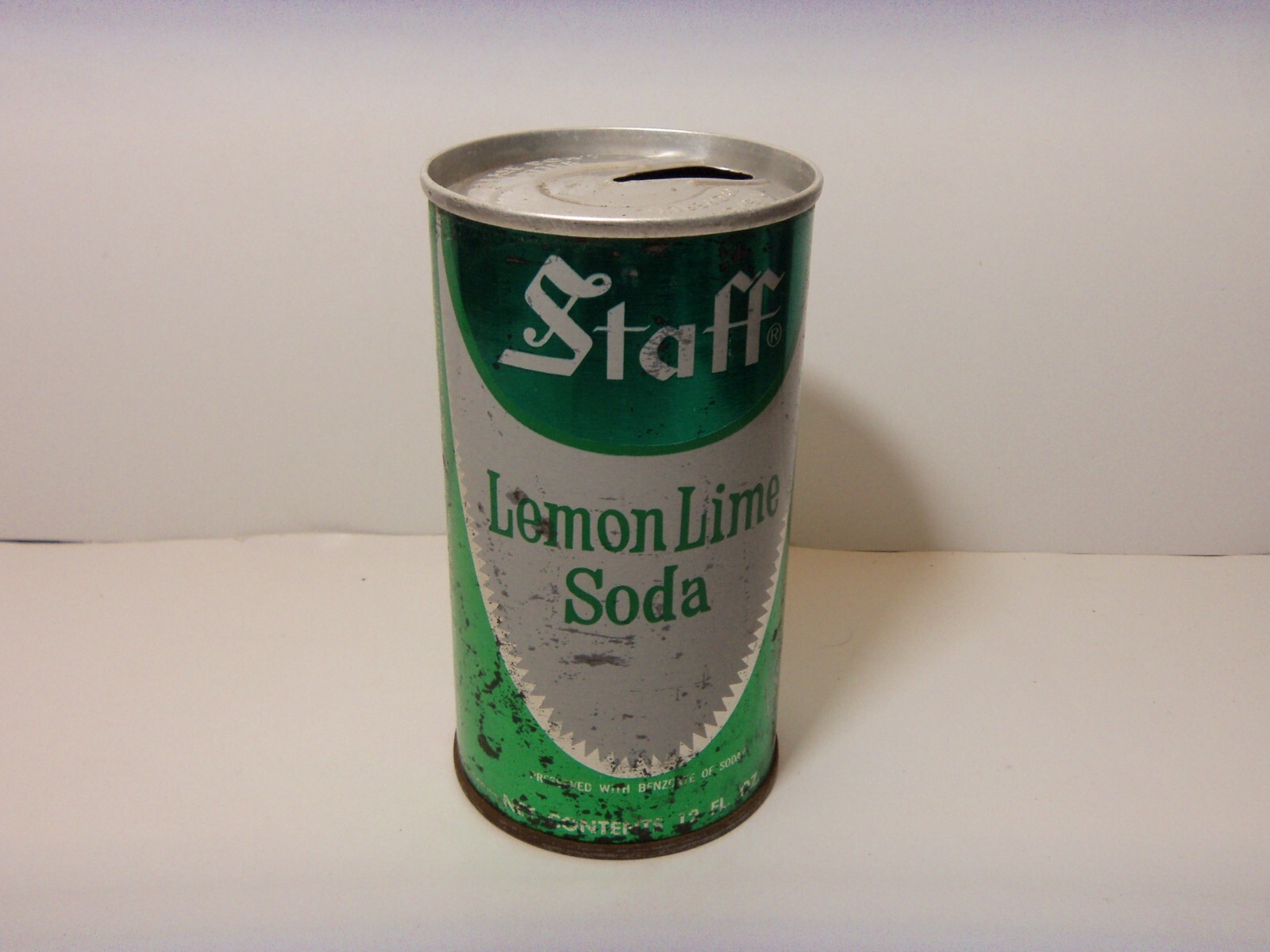 STAFF LEMON LIME SODA  12 OZ STEEL CAN JERICHO, NEW YORK