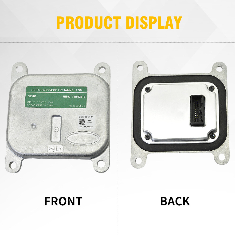 ⭐For 2016-2019 Ford Explorer HB53-13B626-B LED Headlight Module Control Unit NEW