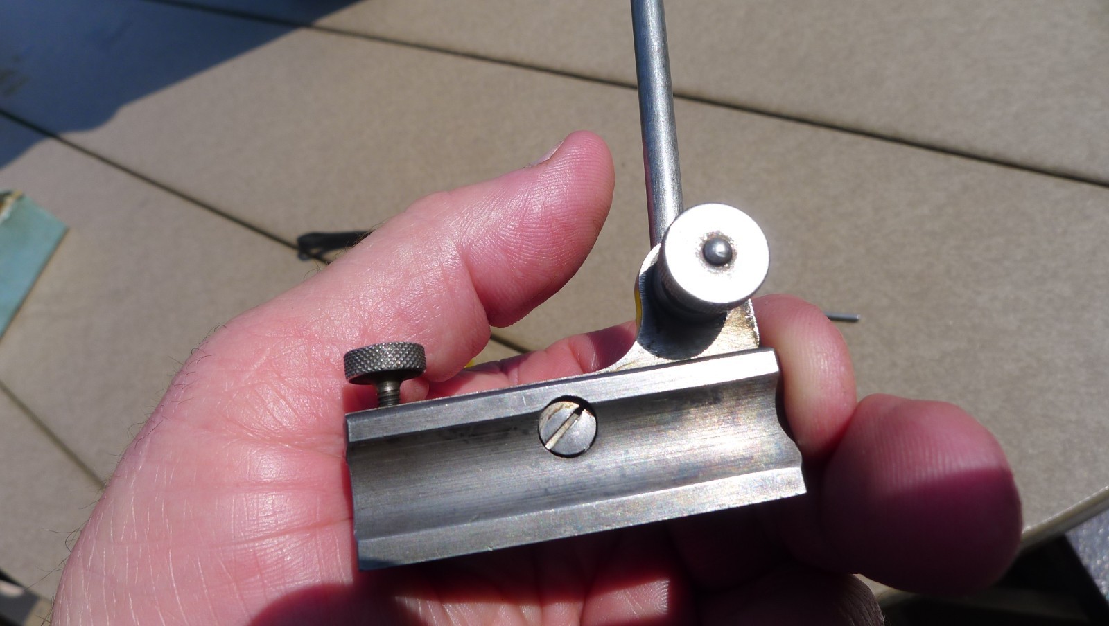 SMALL VTG STARRETT CO, INDICATOR STAND
