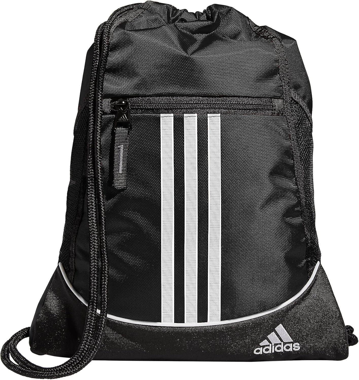 Mochila Saco Negra Unisex con Cordón Ligera Deportiva para Gimnasio Viaje