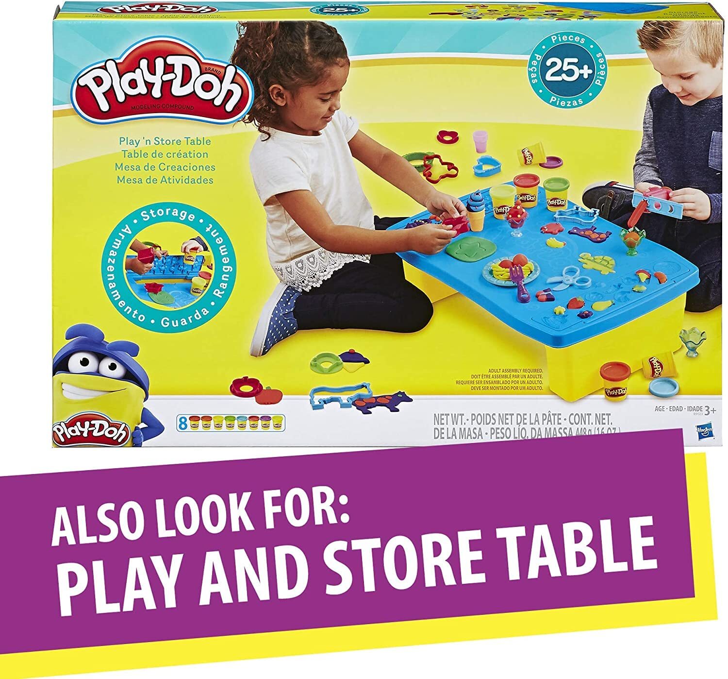 Play-Doh Modeling Compound 10-Pack Case of Assorted Colors, Non-Toxic 2 oz....