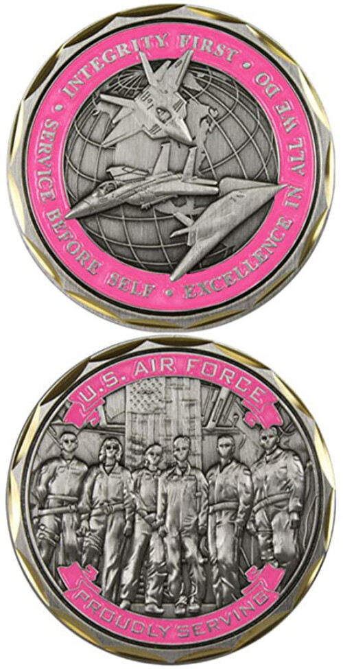 NEW USAF U.S. Air Force Proudly Served Challenge Coin. 3137