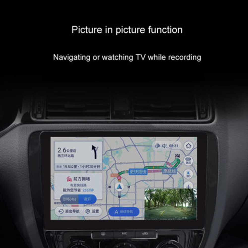 HD Car Driving Recorder DVR Camera Loop Recording ADAS G-sensor Motion Detection