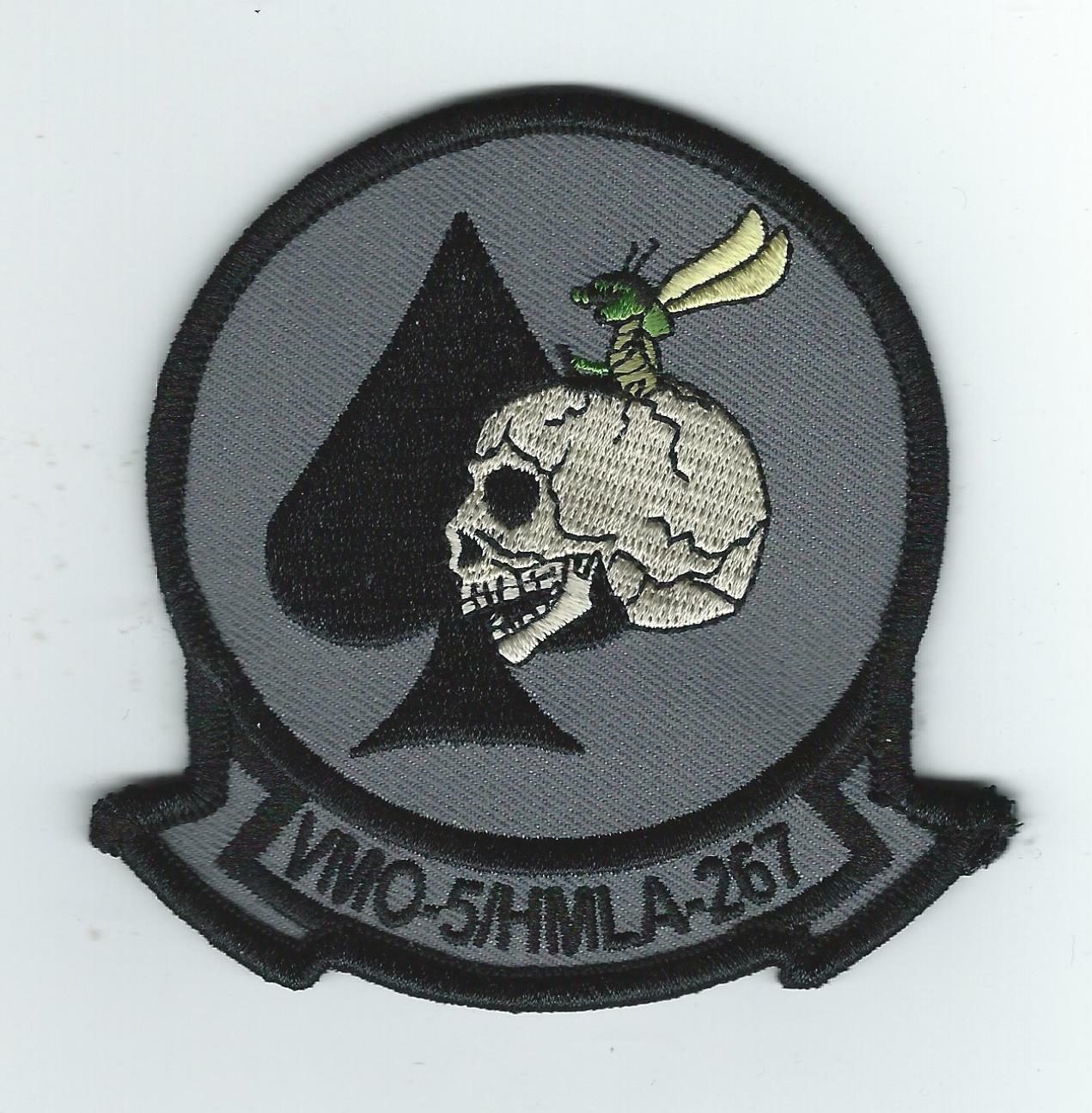 VMO-5/HMLA-267 "BLACK ACES" HERITAGE patch