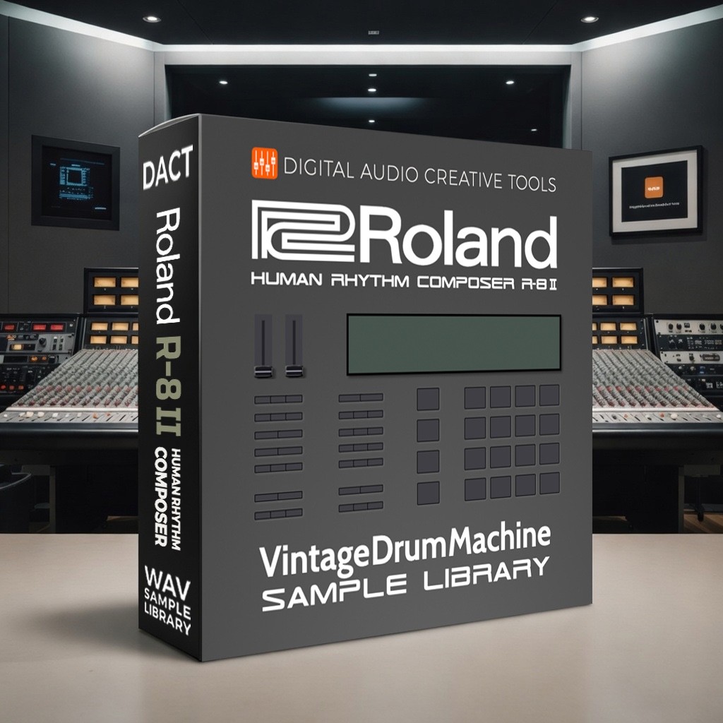Roland R-8 Mark II Drum Machine Sample Library