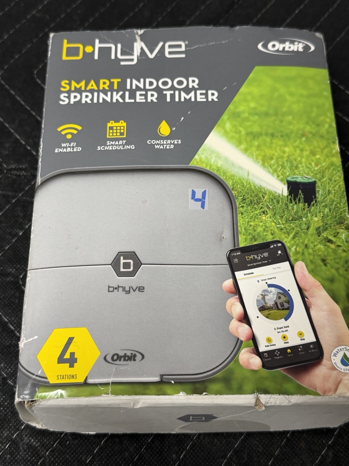 Orbit B-hyve 4-Zone Smart Indoor Sprinkler Controller - 57915