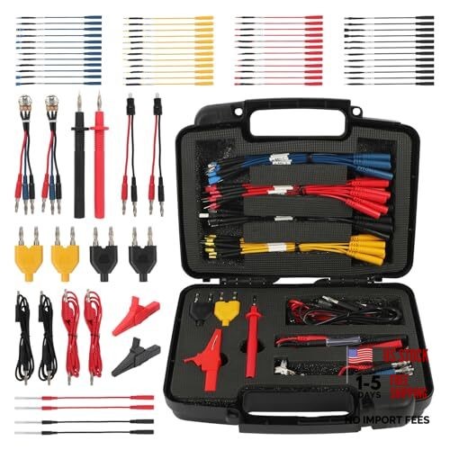 68PCS Automotive Circuit Test Leads Kit,Multimeter Terminal Test Leads