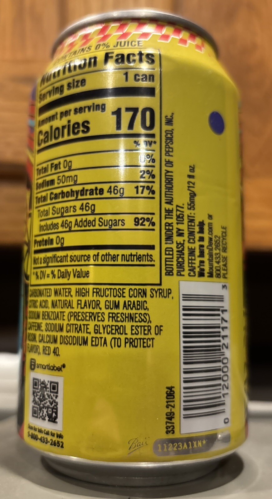 Full Mountain Dew Mtn Dew SPARK 12oz Can Raspberry Lemonade Old Logo Dew Can