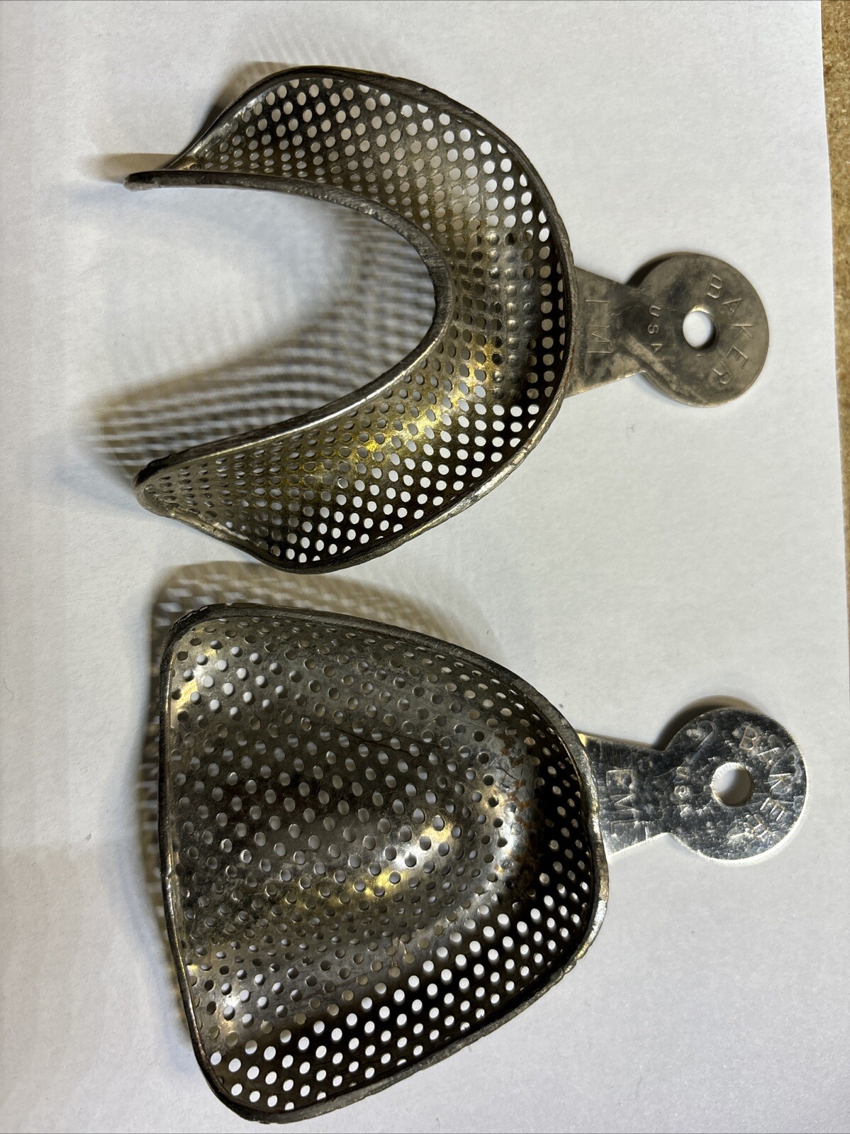 Baker Impression Tray Set EMLPerforated Lower & Upper