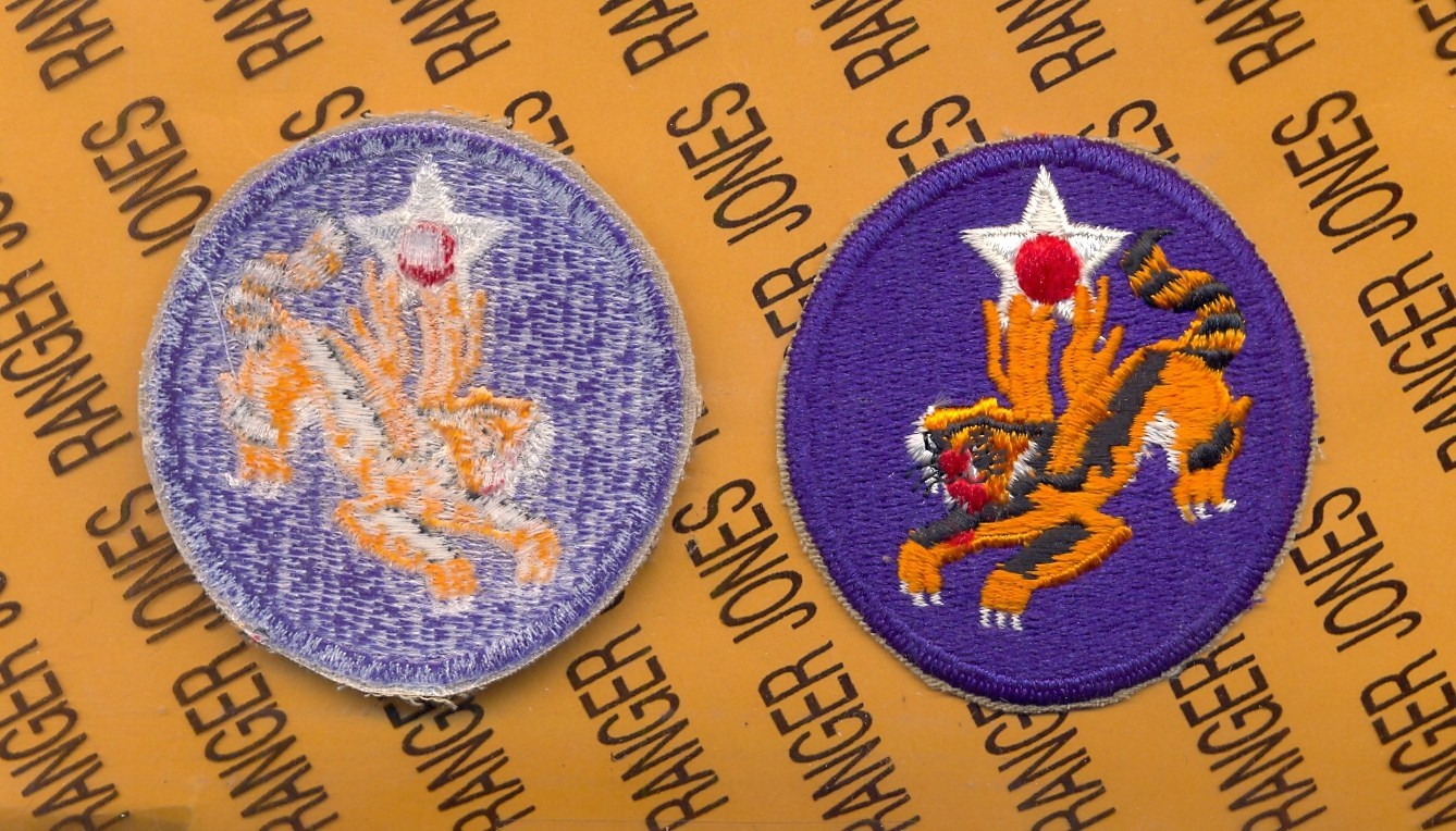 USAAF Army Air Force 14th Air Force Flying Tigers modern veterans patch c/e