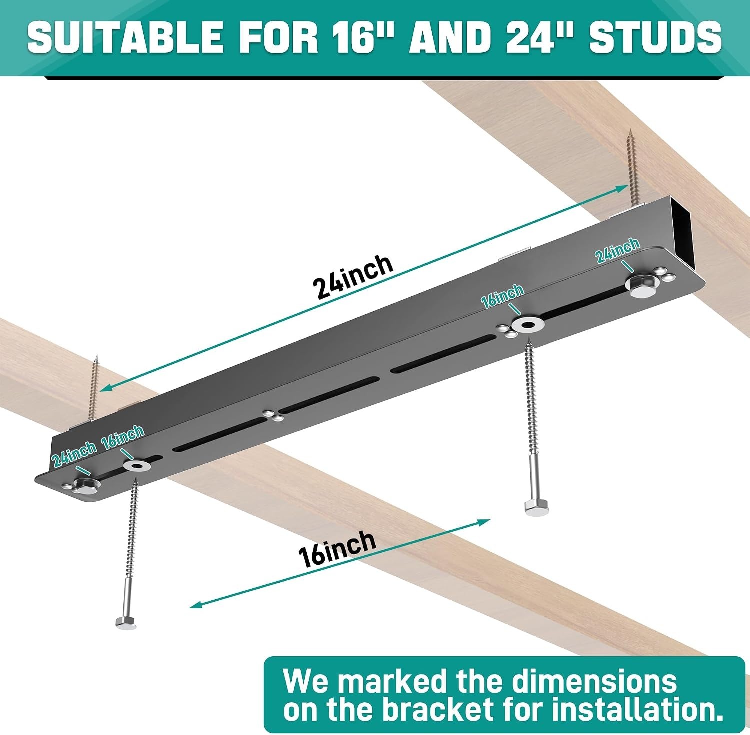 Heavy-Duty Ceiling Storage Rack System - Adjustable and Expandable 4-Bin Design