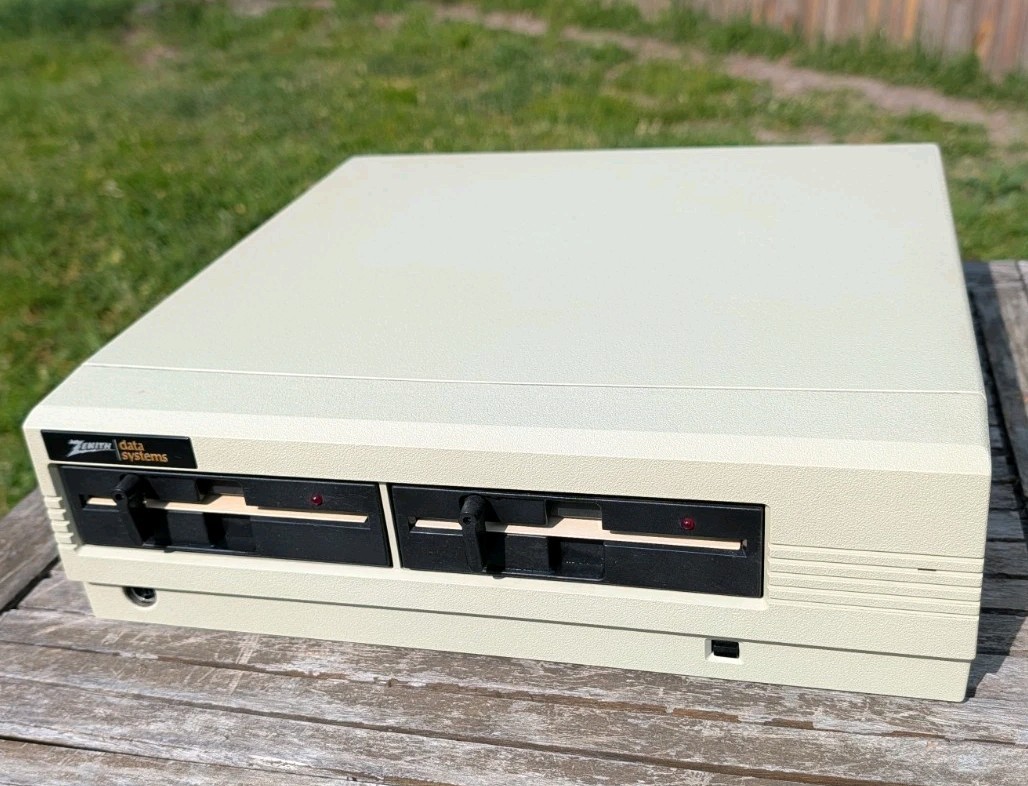 Zenith Data Systems Computer PC DOS ZF-148-42,ZVM-122 A,Original Packaging+