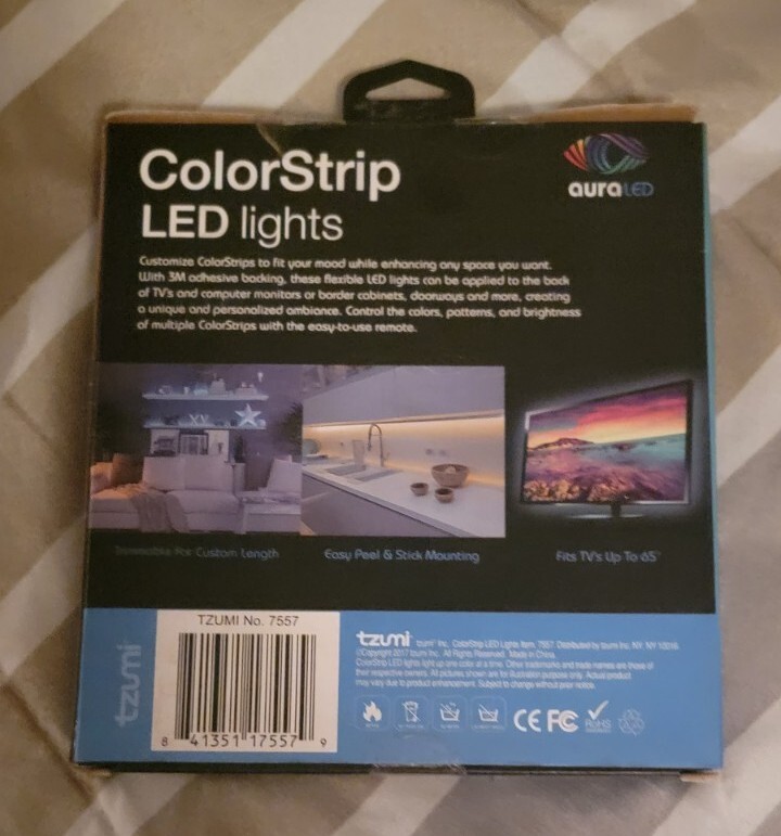 Acro colour strip led light 12 inches