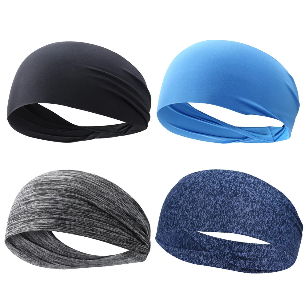 1PCS Sports Headband Elastic Fitness Hairbands Anti-slip Quick Dry ent