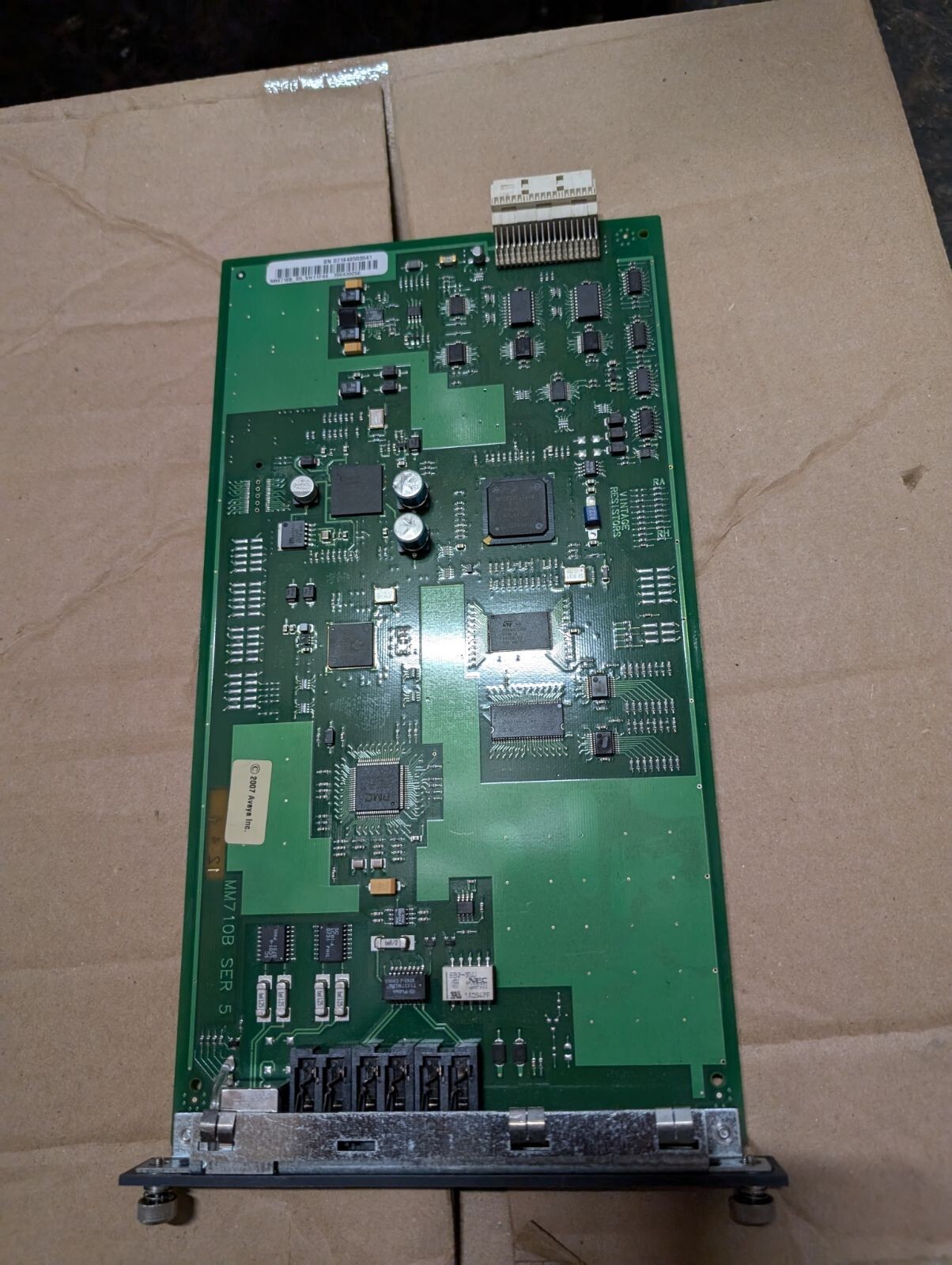 Avaya MM710B T1/E1 HV11 Module