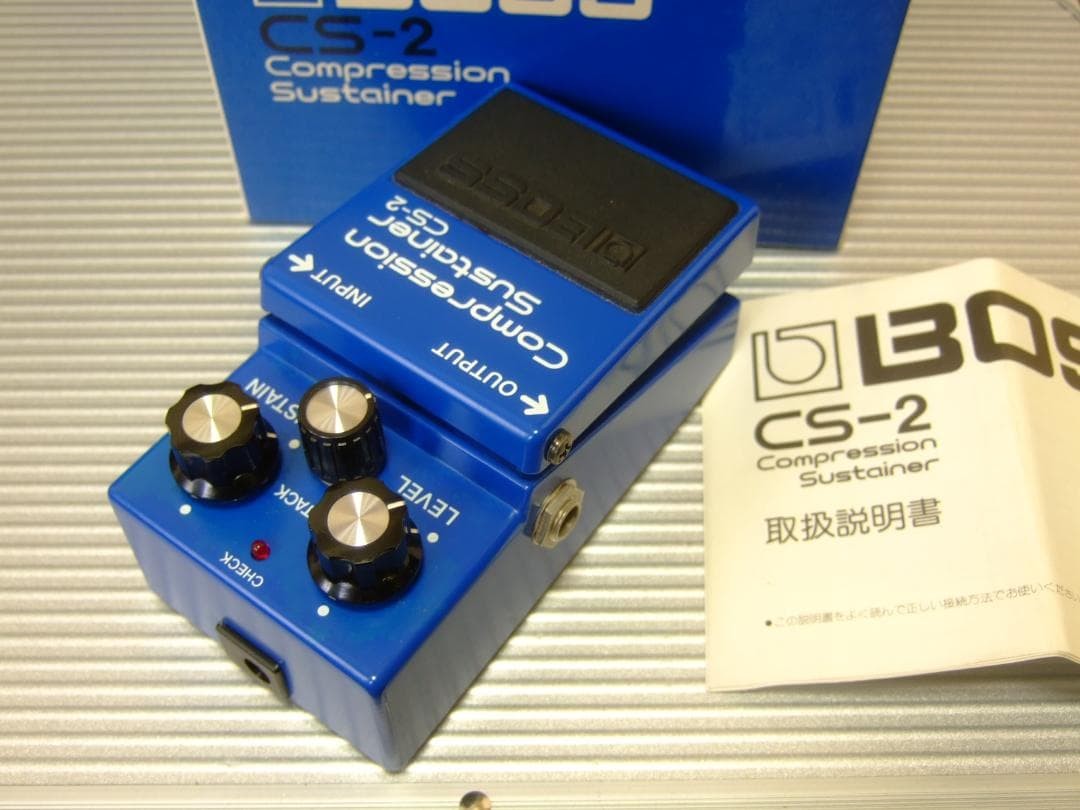 BOSS CS-2 Compression Sustainer Rare Vintage 1980s