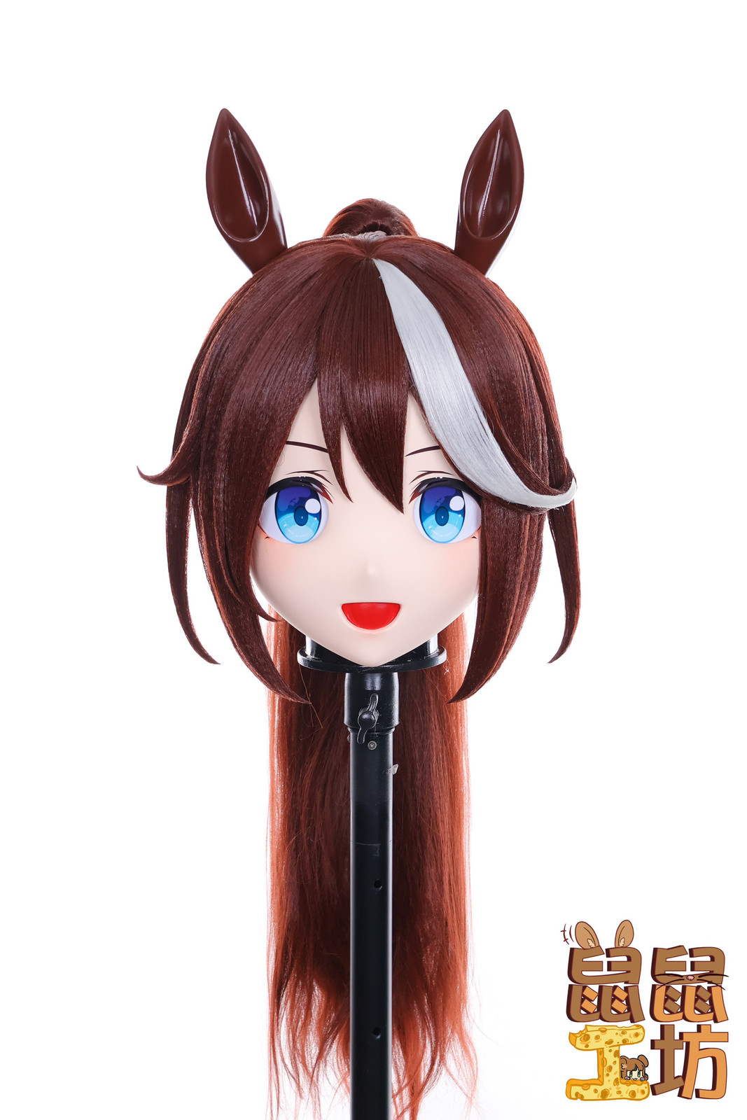 Anime Umamusume: Pretty Derby Tokai Teio Kigurumi Cosplay Headpiece Helmet New