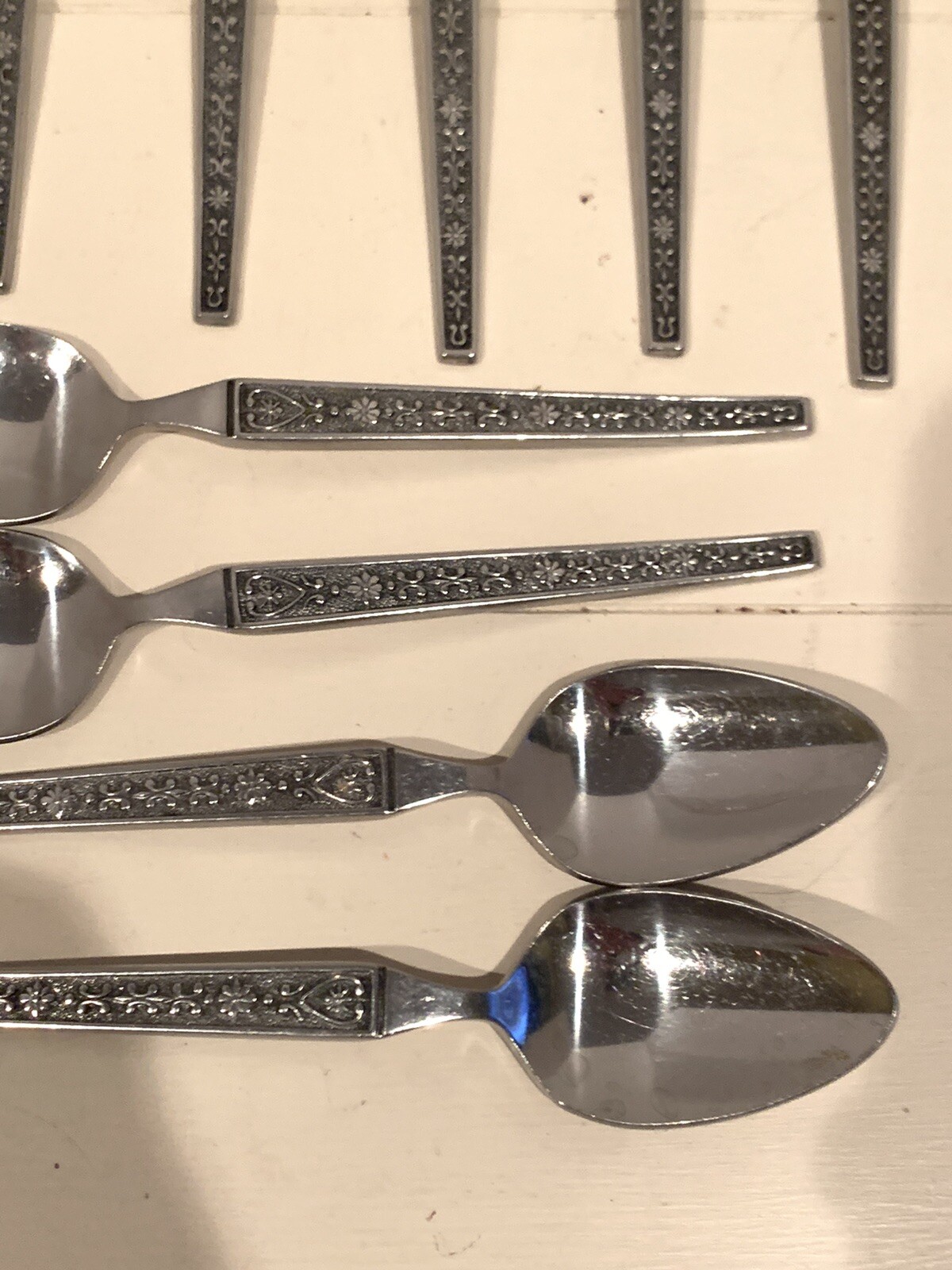 Riviera Flatware Cordova Teaspoons 10 Piece Stainless Steel Japan United Silver
