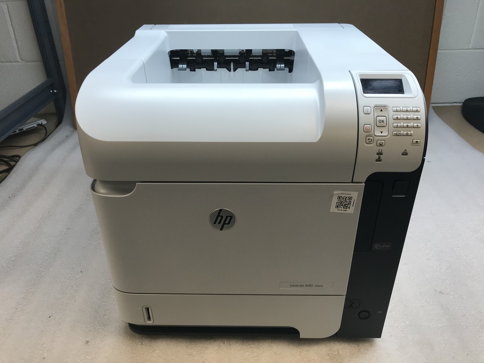HP LaserJet Enterprise 600 M602 Laser Printer 28K Page Count 60% Toner Included