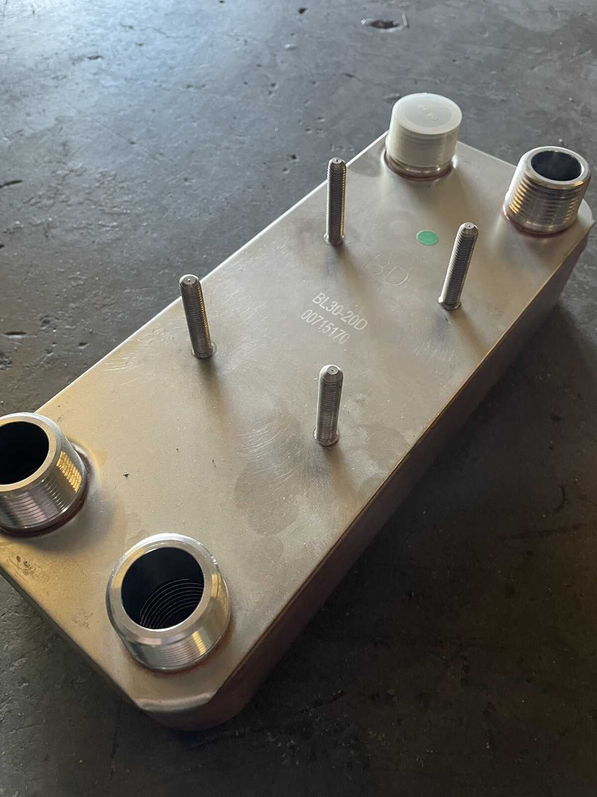 Brent Industries Brazed Plate Frame Heat Exchanger