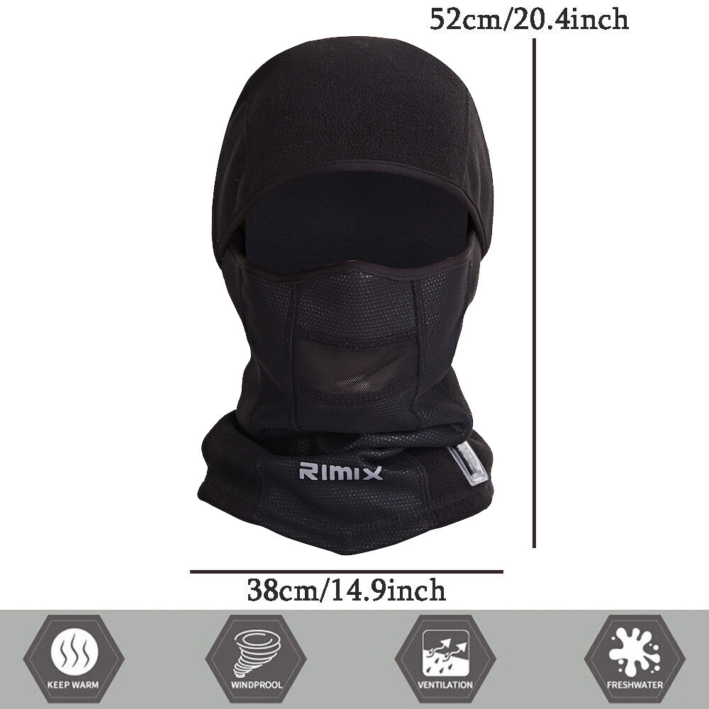 Balaclava Ski Mask Winter Windproof Fleece Thermal Face Mask Cover for Men Women