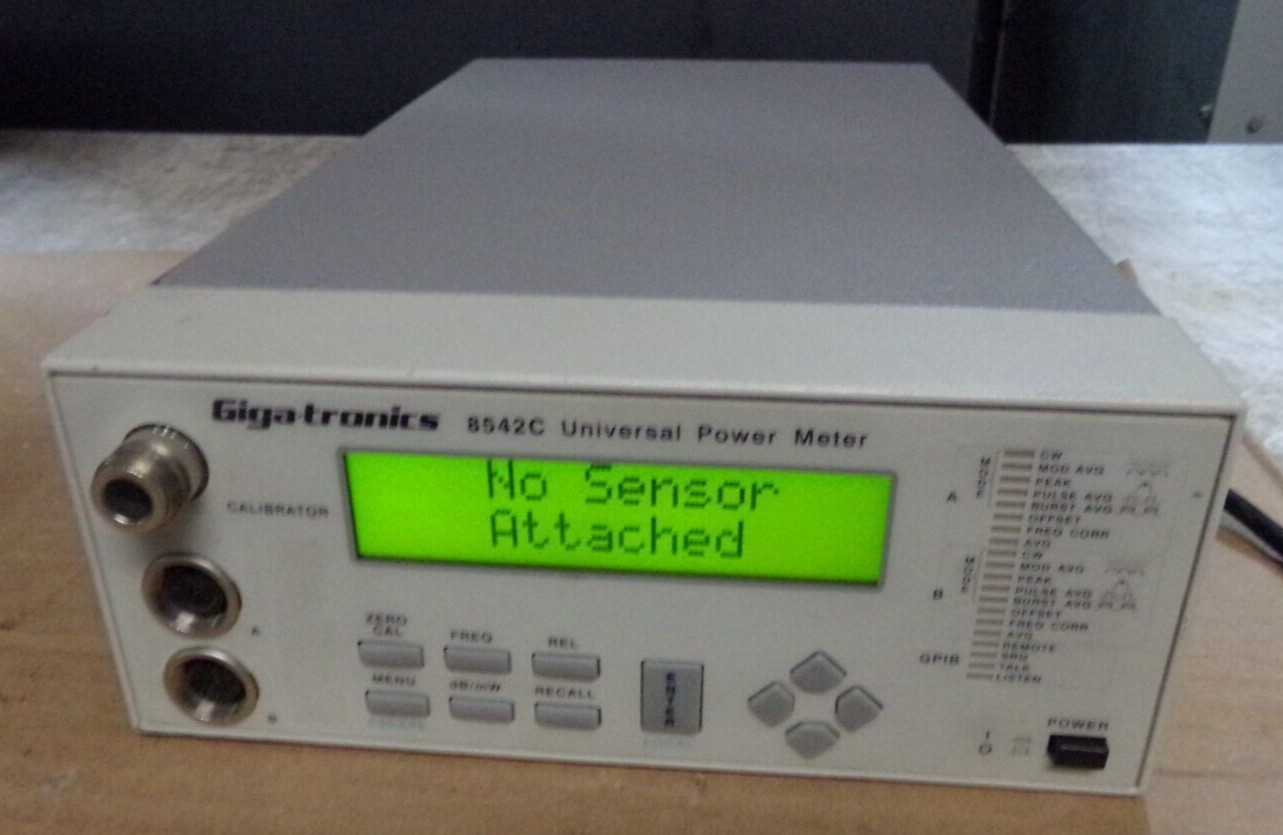 Gigatronics 8542C Dual Input Universal Power Meter OPT/01