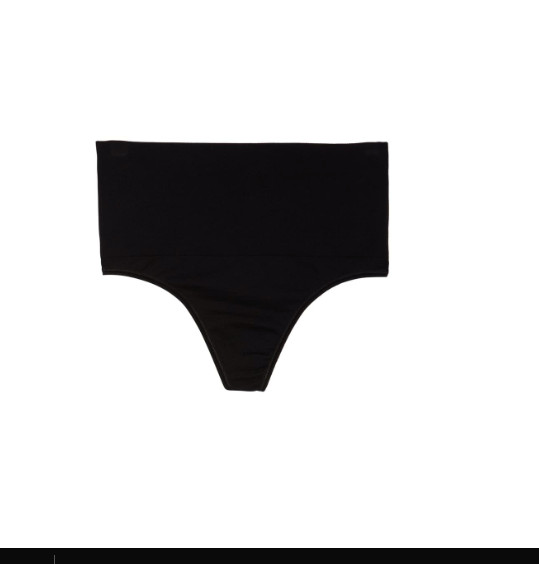 Halogen Slimming Seamless Thong Black Size Medium M $18